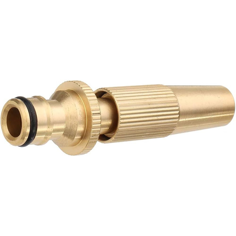 w   Dysza prosta regulowana   woda mosiądz