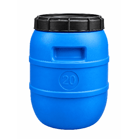 BECZKA 20L - MOCNA PLASTIKOWA Z ZAKRĘCANĄ POKRYWKĄ
