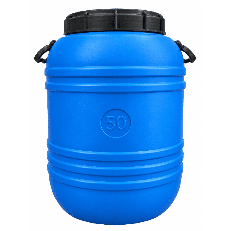 BECZKA 50L - MOCNA PLASTIKOWA Z ZAKRĘCANĄ POKRYWKĄ