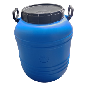 BECZKA 50L - MOCNA PLASTIKOWA Z ZAKRĘCANĄ POKRYWKĄ
