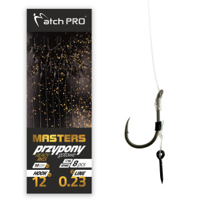 Przypony MF MASTERS SPIKE M16 Nr12/0,23 8szt  Mpr