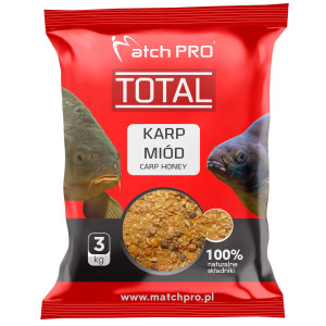 TOTAL KARP MIÓD Zanęta MatchPro 3kg