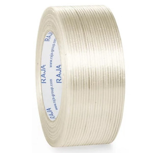 TAŚMA Z WŁÓKNA SZKLANEGO FIZELINOWA   50mm x 25m