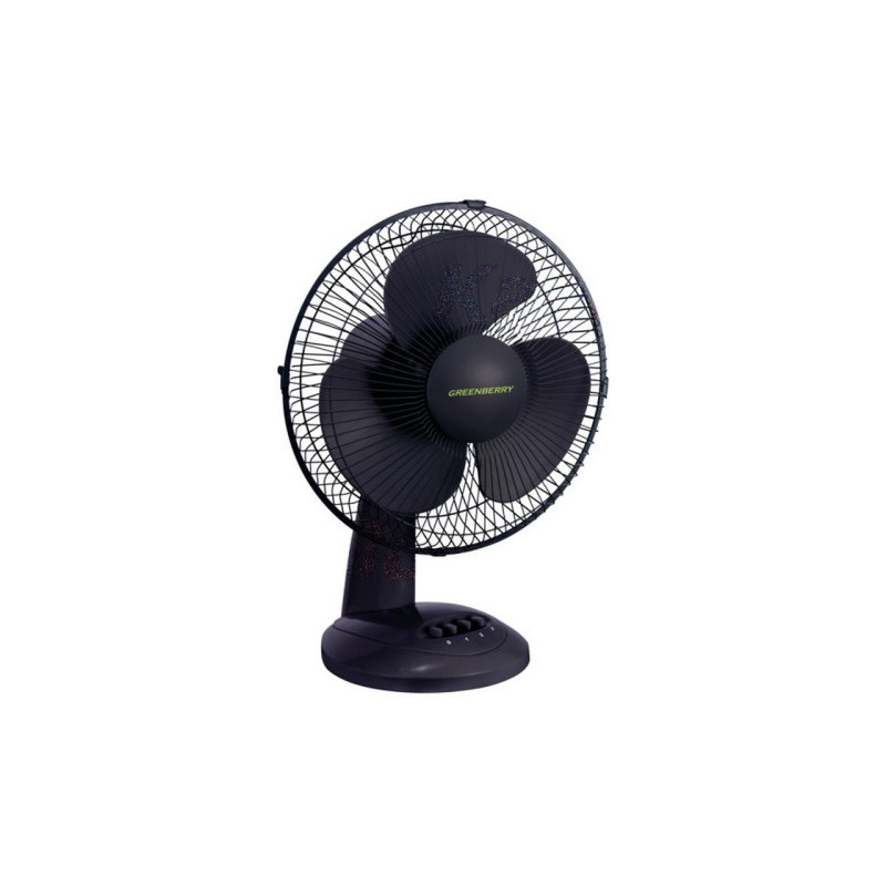 Wentylator biurkowy  9" czarny 30W