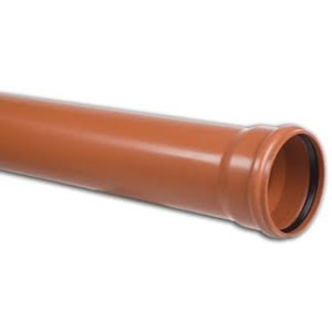 rura kanalizacyjna PCV pomar. fi 160x4,0/1000mm