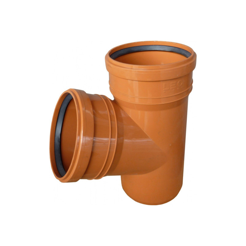 trójnik pomarańczowy PP fi 160/87st.