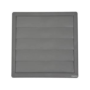 Kratka z żaluzją 170x170 regulowana szara