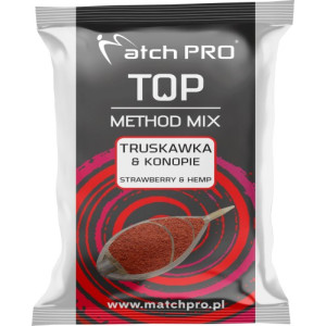 METHODMIX TRUSKAWKA & KONOPIE Zanęta Matchpro 700g