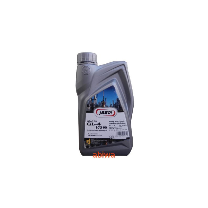 OLEJ PRZEKŁADNIOWY GEAR OIL 80W90 GL-4 1L JASOL