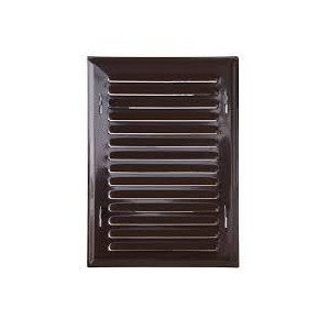 Kratka z ramką 140x210 brąz