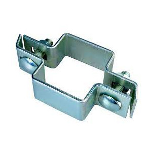 Obejma ogrodzeniowa  40/60 ocynk kpl.