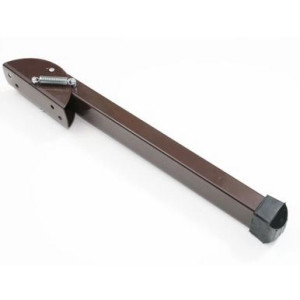 Podpórka garażowa 210x18mm brązowa