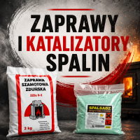 Zaprawy i katalizatory spalin