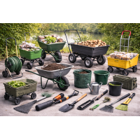 WÓZKI, TACZKI I WYPOSAŻENIE