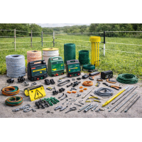 Elementy ogrodzenia pastwiskowego